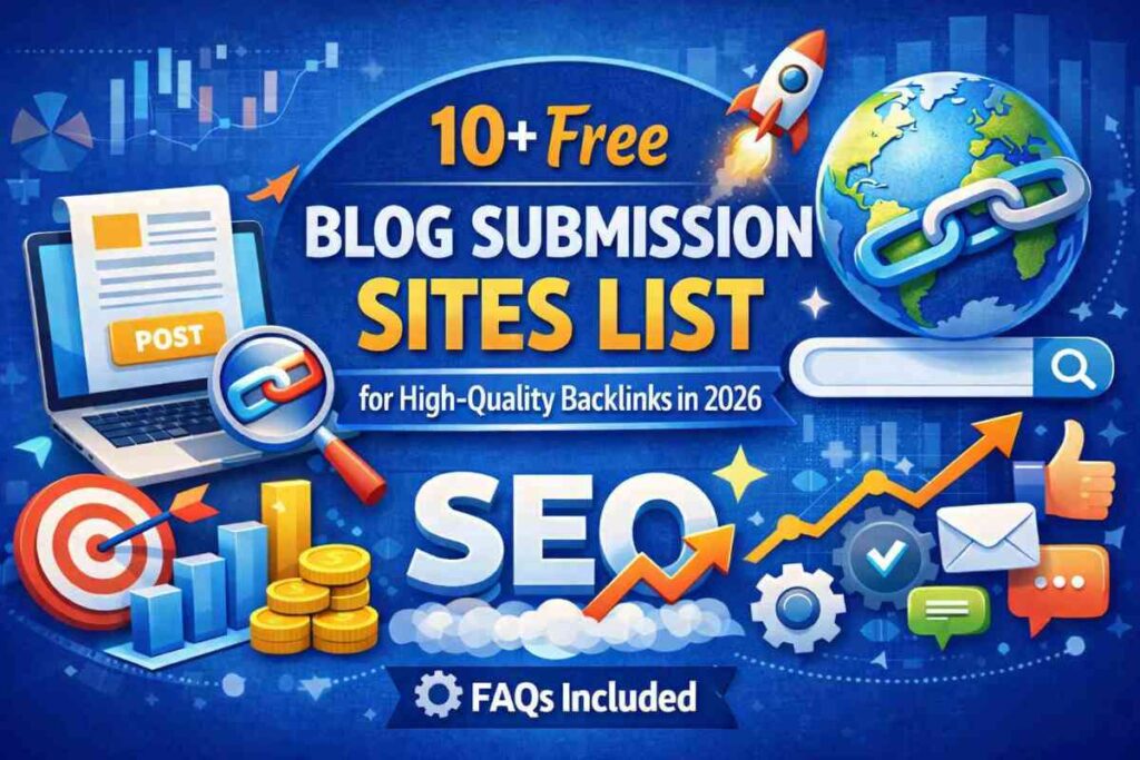 Free blog submission sites for 2026